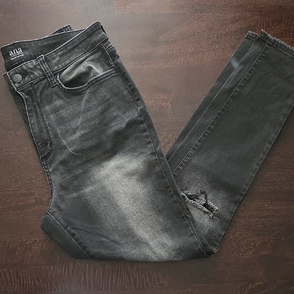 a.n.a Wmns Charcoal Skinny Jeans